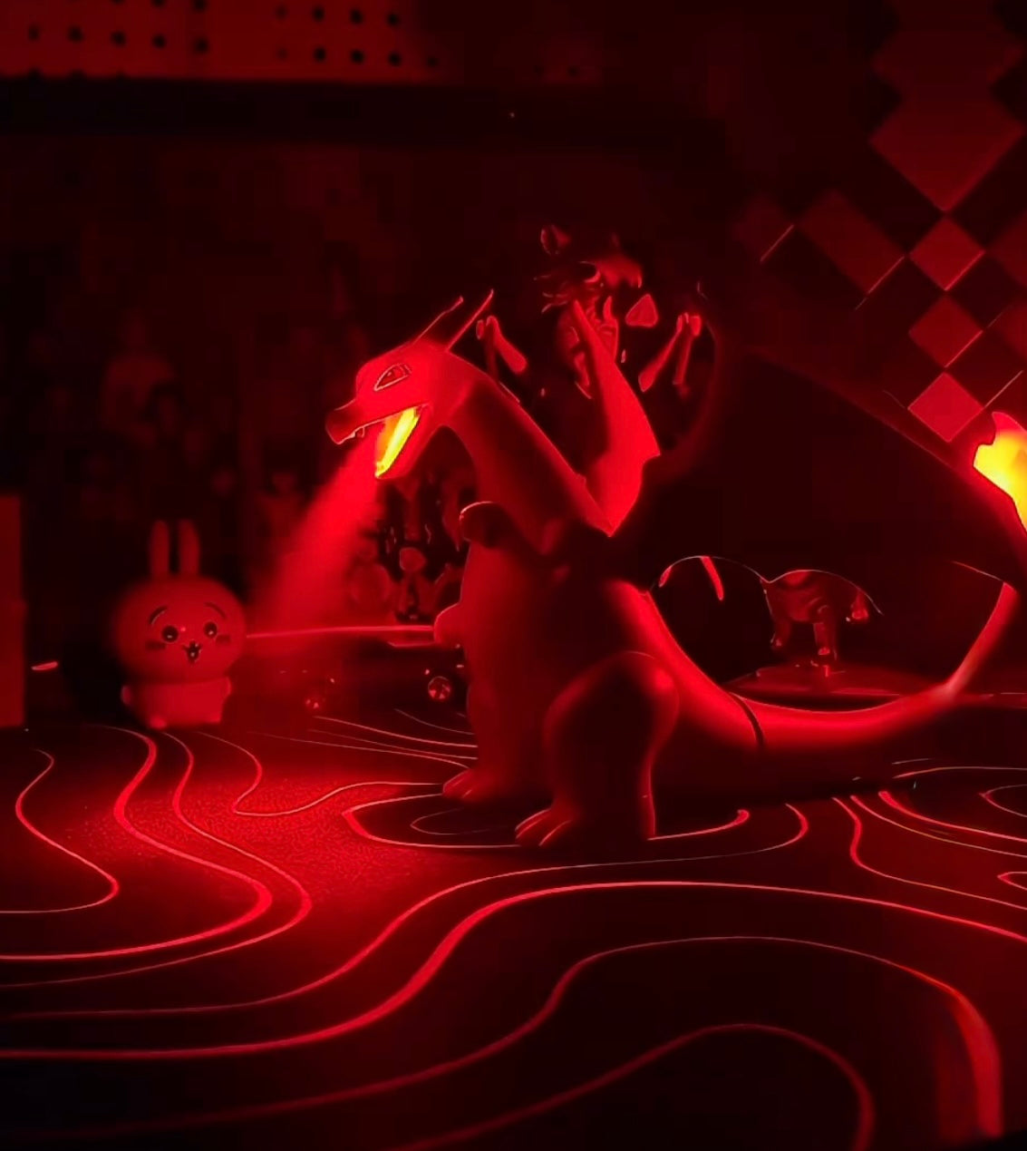 Pokemon Charizard & Eevee Light-Up Action Toy - Spray Mist Effect