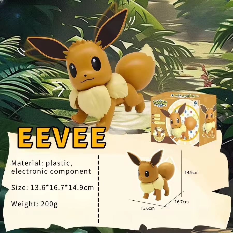 Pokemon Charizard & Eevee Light-Up Action Toy - Spray Mist Effect