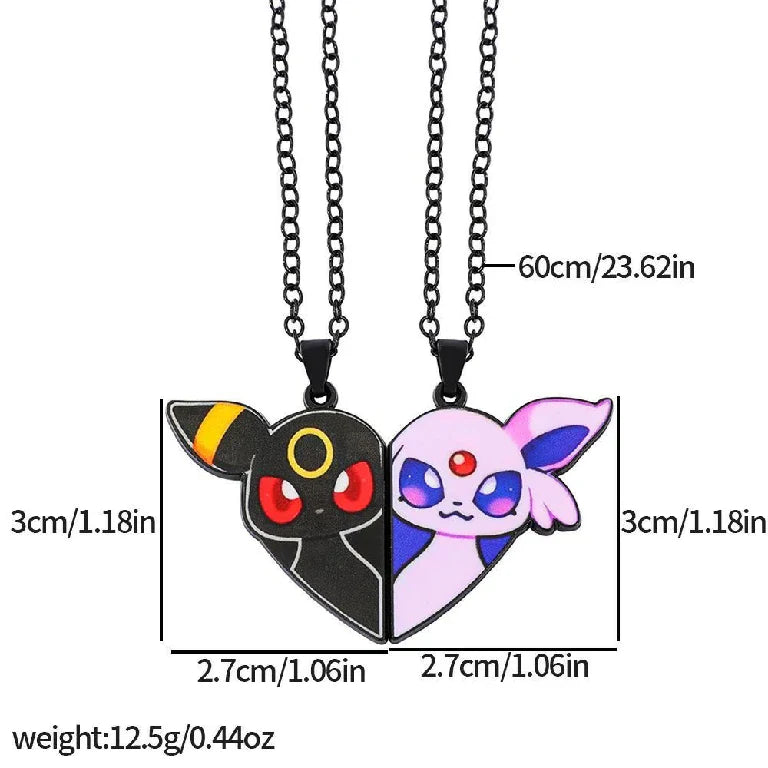 Eeveelution Couple Necklace