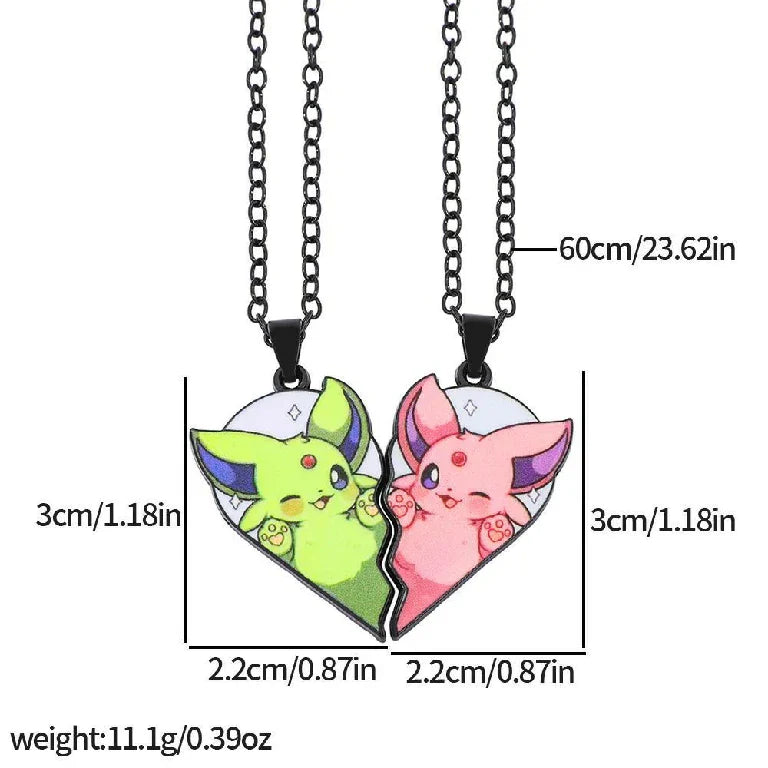 Eeveelution Couple Necklace