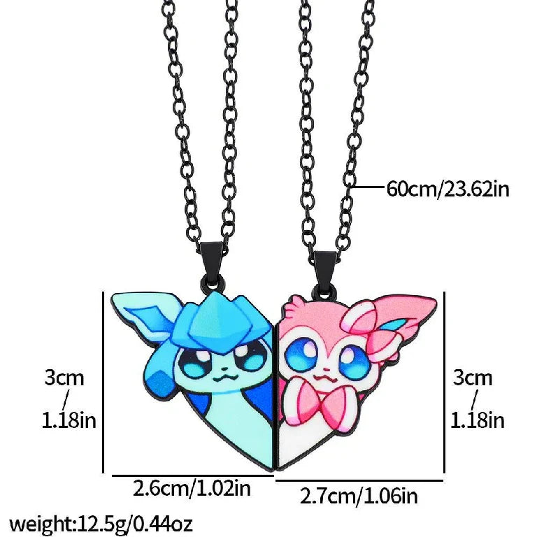 Eeveelution Couple Necklace