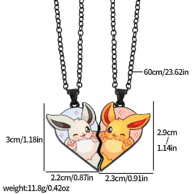 Eeveelution Couple Necklace