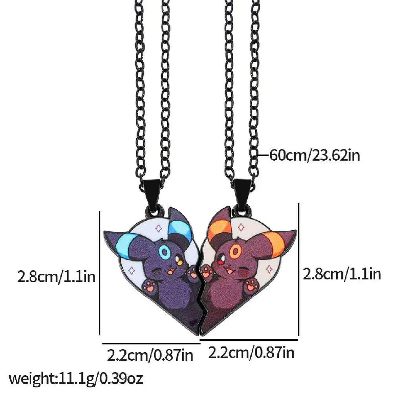 Eeveelution Couple Necklace