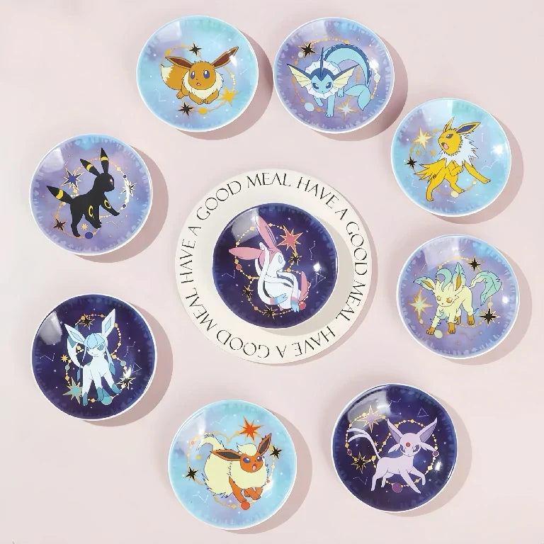 Eeveelution Plate Set