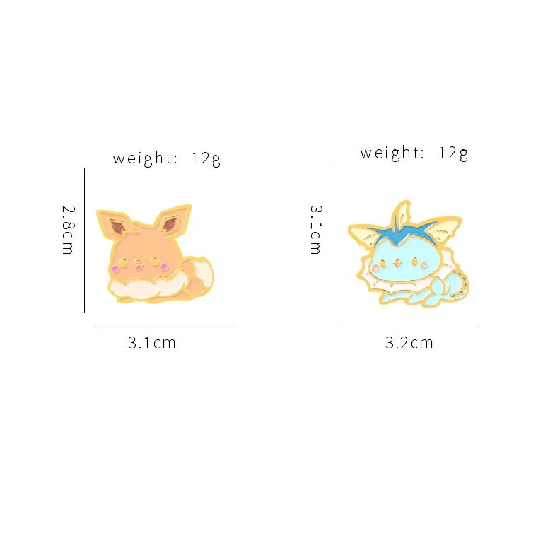 Eeveelution Brooch