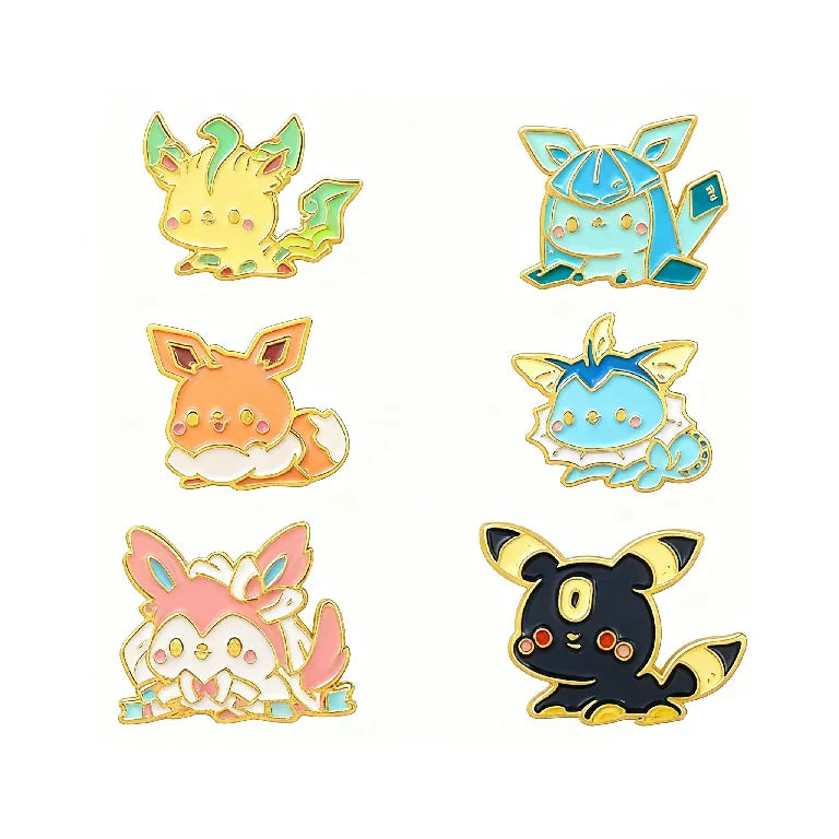 Eeveelution Brooch