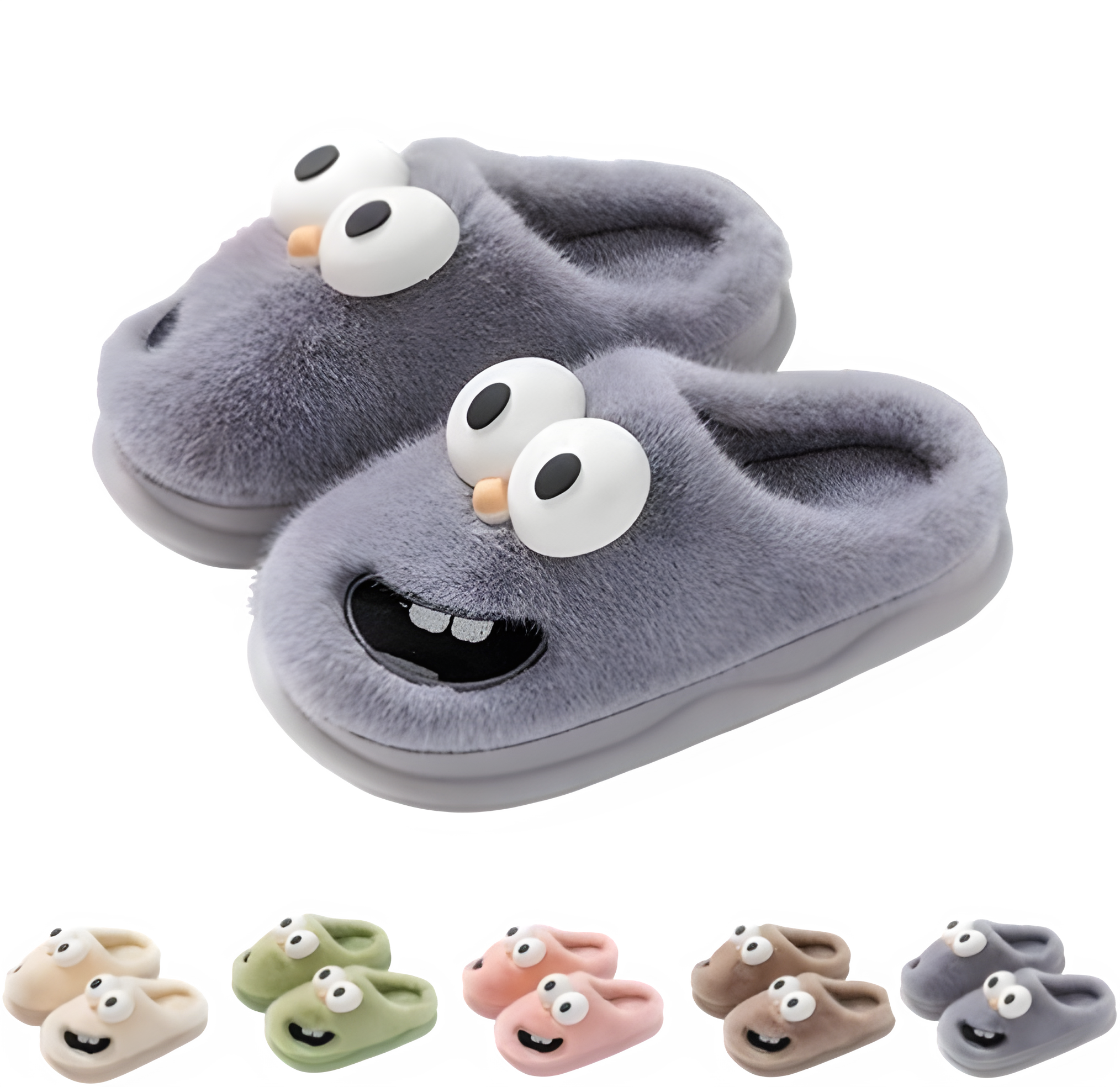 Fluffy Cloud Slippers - Ultra Soft Cozy House Shoes