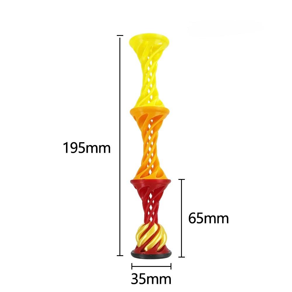 Spiral Cone Fidget Toys - 3D Printed Screw Toys for Stress Relief & Focus